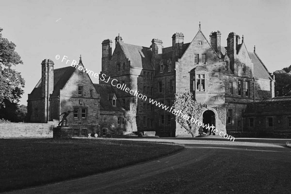 GLASLOUGH HOUSE FROM AVENUE  NORTH WEST